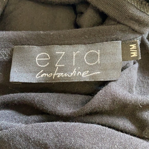 Rick Owens style unisex wrap shirt - Picture 8 of 8